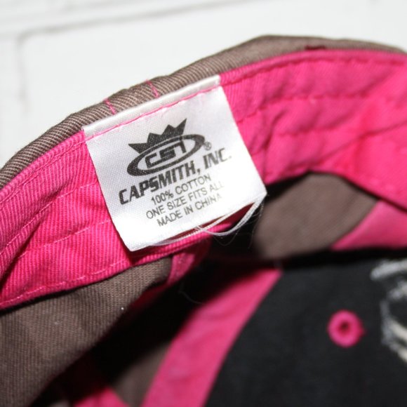 🤠 “Buck’n Sweet” Brown & Hot Pink Trucker Hat – OS Western Sass · Bold Contrast - Picture 2 of 4